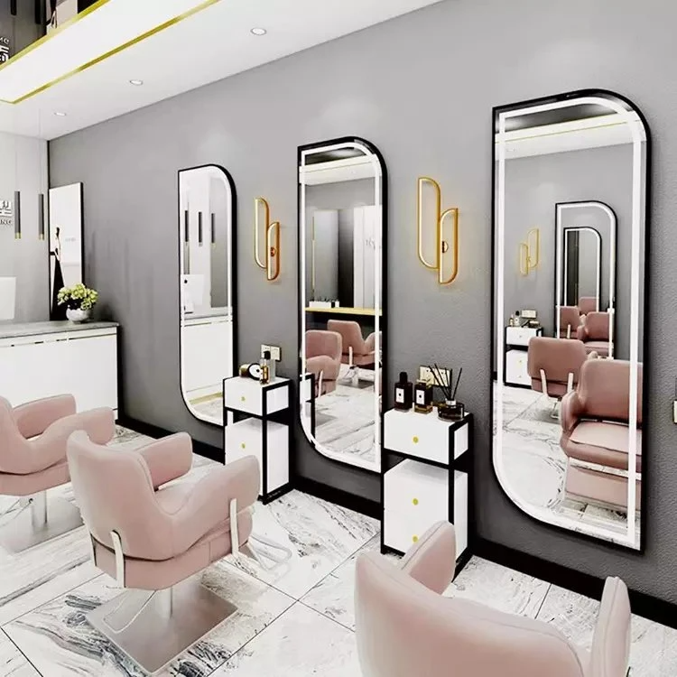 Elegant Beauty Full Length Wall Lighted Mirror LED Salon Mirror