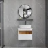 Factory Wholesale Freestanding Bathroom Cabinet Floating Bathroom Dressing Cabinet with Mirror Cabinet