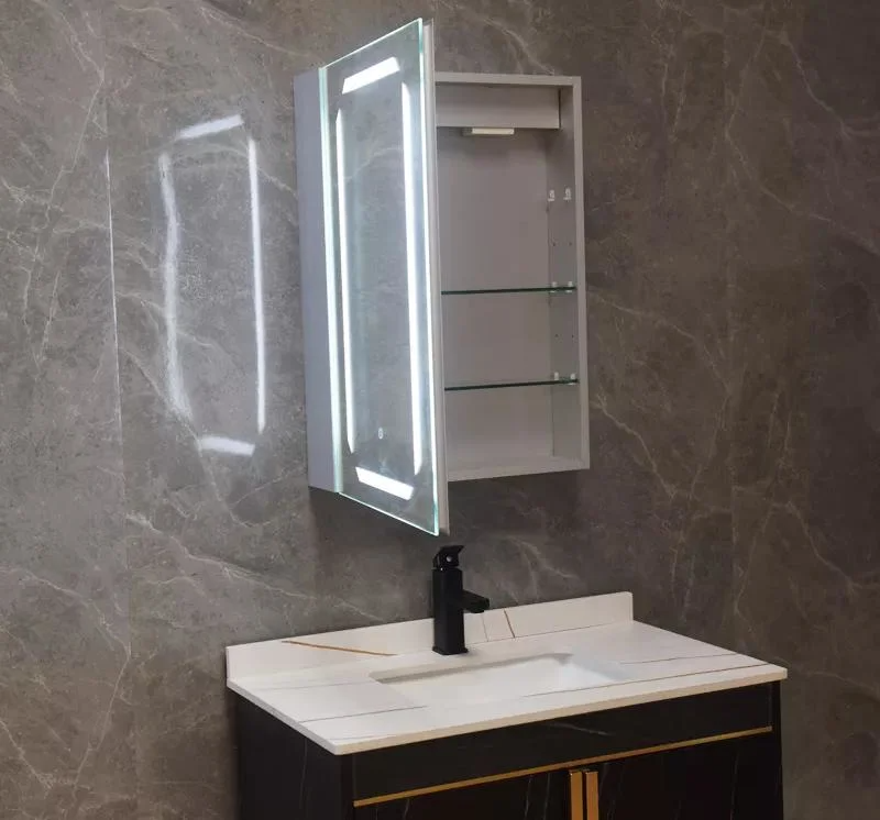 Storage Smart LED Vanity Bathroom Large Mirror Cabinets