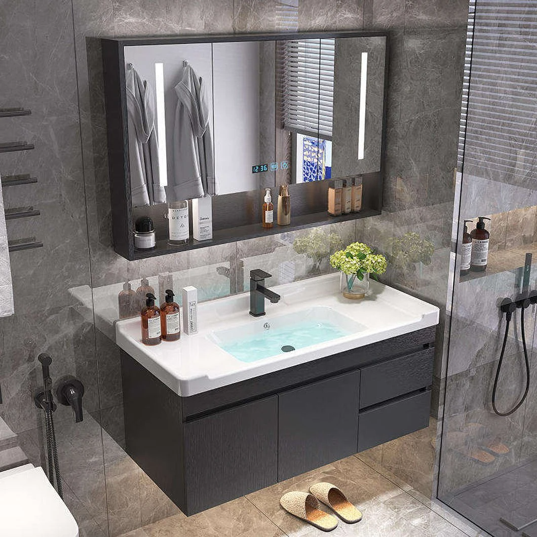 Chinese Modular Bathroom Vanity Modern Style Include Bathroom Accessories and European Quality Furniture Cabinets Sets