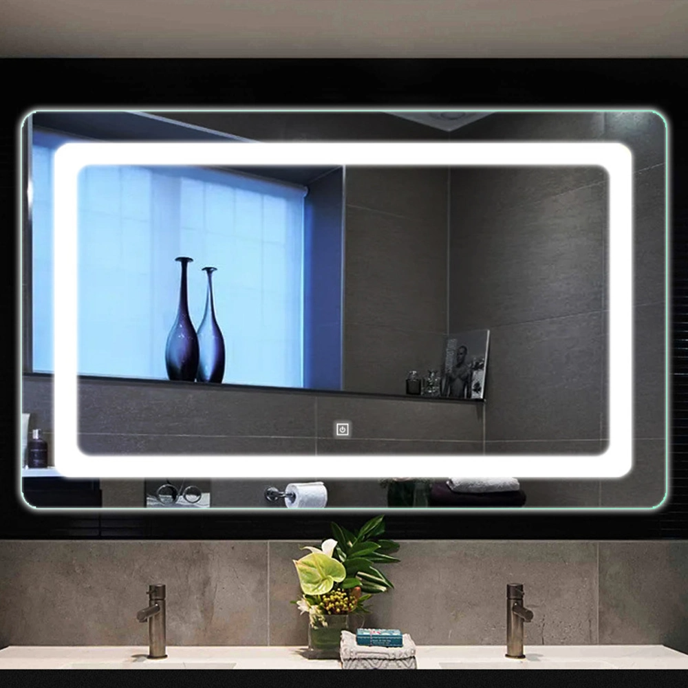 Home Decoration Wall Mounted Mirror Bathroom Mirror Bluetooth Makeup Mirror LED Smart Mirror Salon Furniture