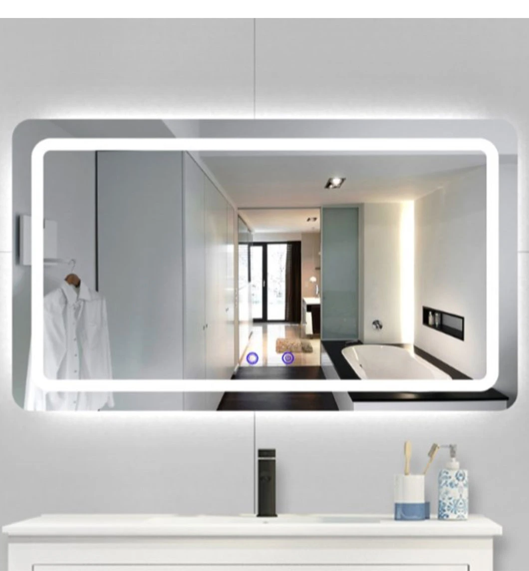 Bath Mirror Anti-Fog LED Lights Bathroom Mirror