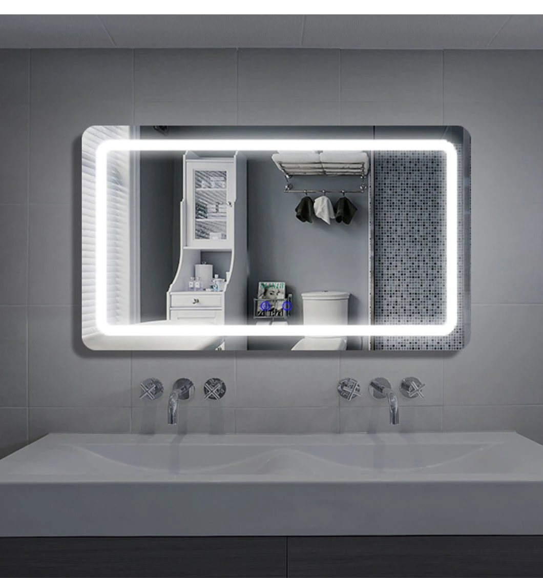 Bath Mirror Anti-Fog LED Lights Bathroom Mirror