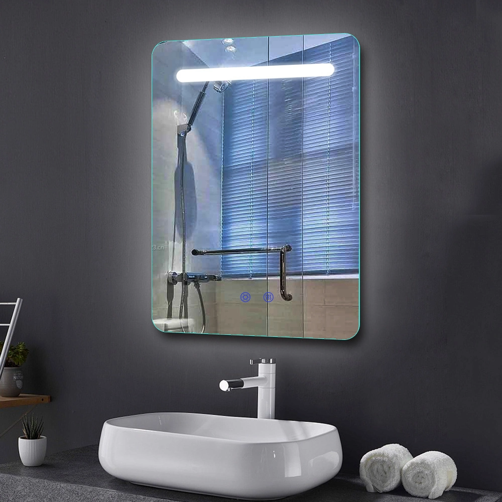 LED Smart Mirror Wall Mirror Home Decoration Bluetooth Makeup Mirror Bathroom Accessories Salon Furniture Smart Home Bathroom Mirror