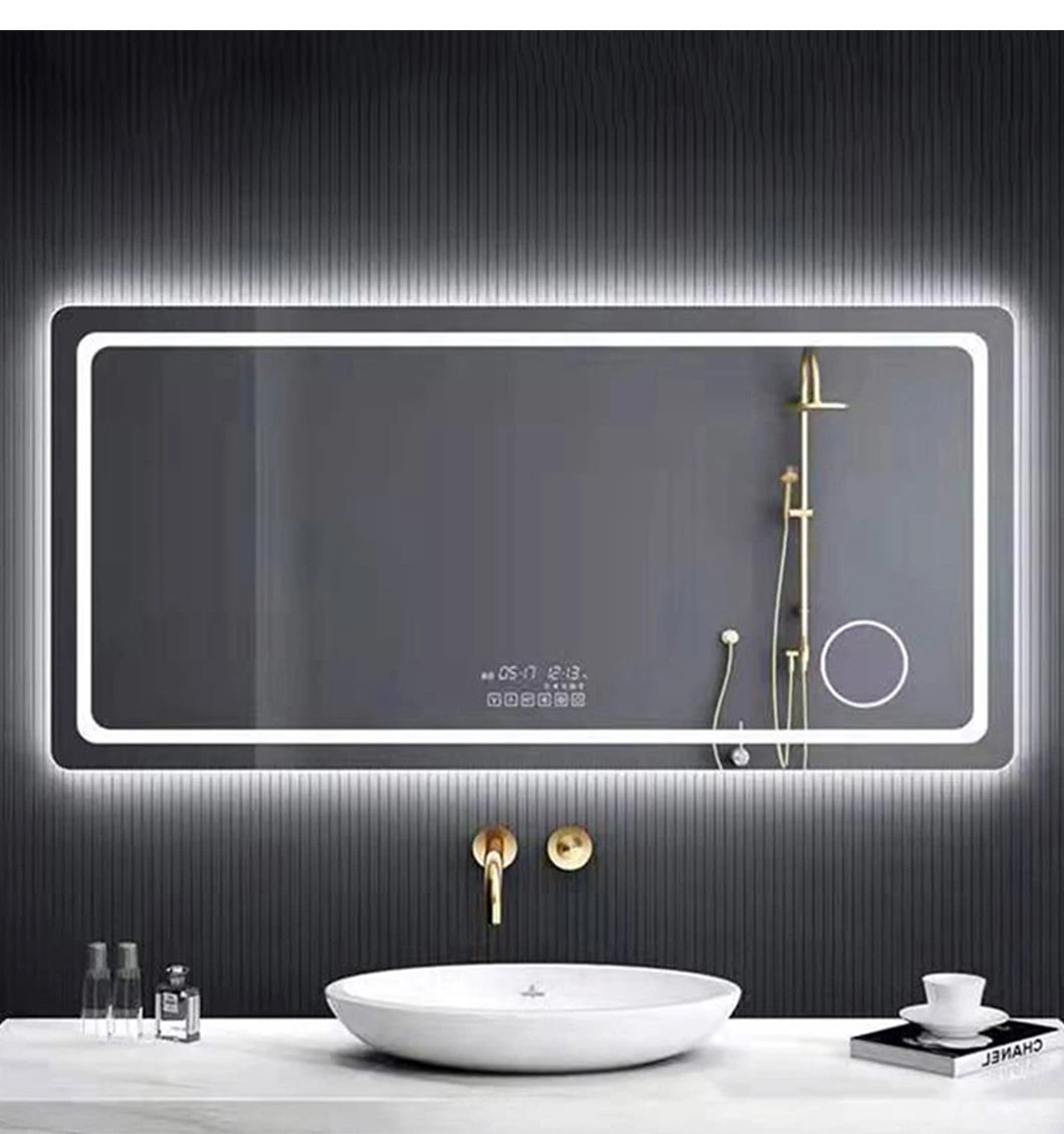 Hot Sale Rustproof Rectangle Makeup Wall Glass Dressing Tall Bathroom Mirror