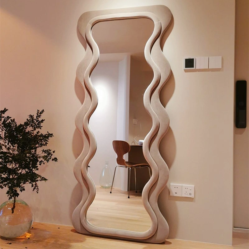 Hotel Bedroom Full Length Wall Mounted Light Smart Rectangle Defogger Dressing Hair LED Salon Mirrors