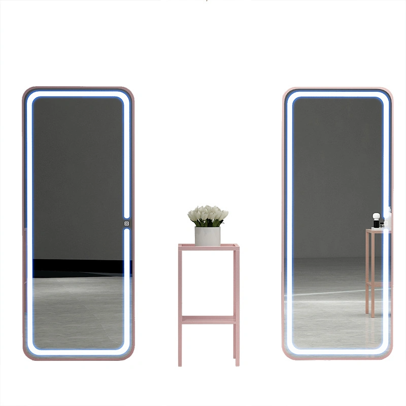 Large LED Full Length Backlit Salon Mirror Oversize Dressing Mirror Beauty Barber LED Backlit Mirror