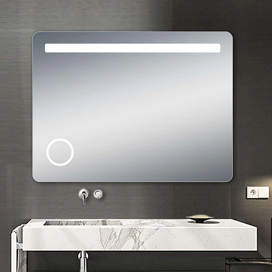 Modern Salon Style Rectangular Iluminated LED Mirror