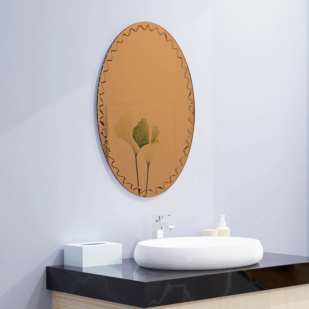 Professional Popular Design CE TUV LED Lighting Mirror Decorative LED Oval Bathroom Mirror for Room