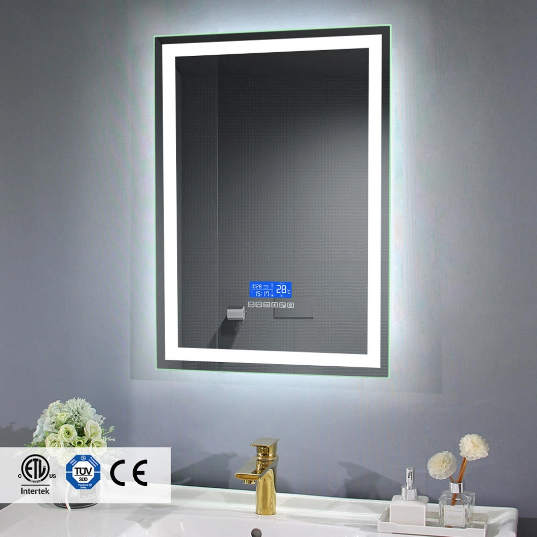 USA Hot Sell Hotel Furniture LED Lighted Vanity Mirror Bathroom Anti Fog LED Bath Mirror