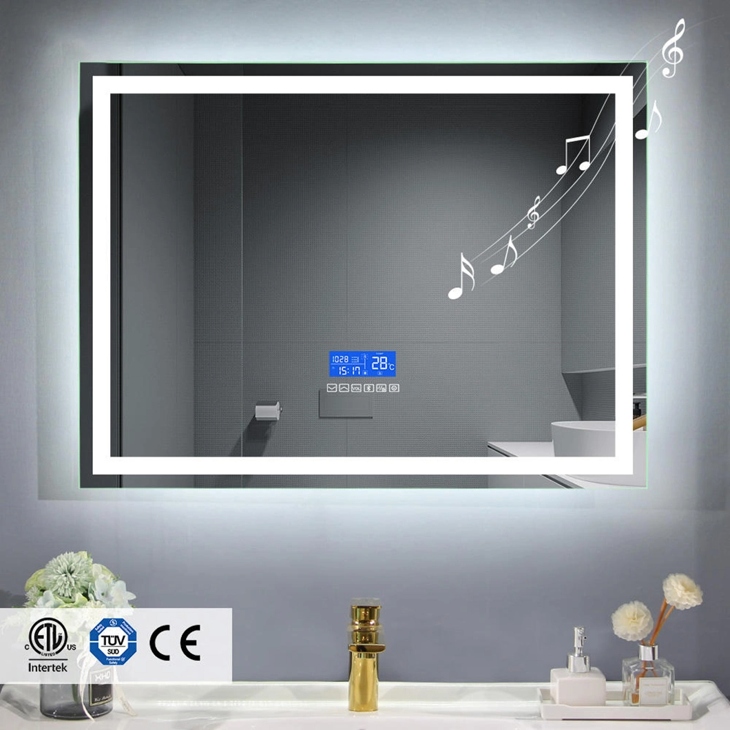 USA Hot Sell Hotel Furniture LED Lighted Vanity Mirror Bathroom Anti Fog LED Bath Mirror