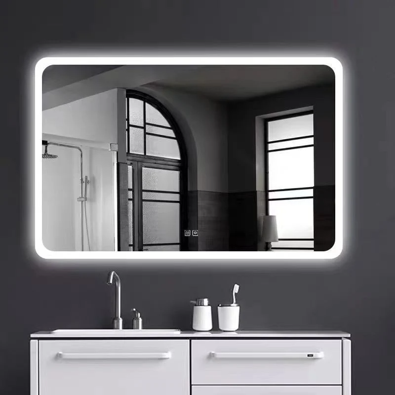 Personal Custom Backlit Lighted LED Bathroom Mirror Waterproof Vanity Mirror with Light