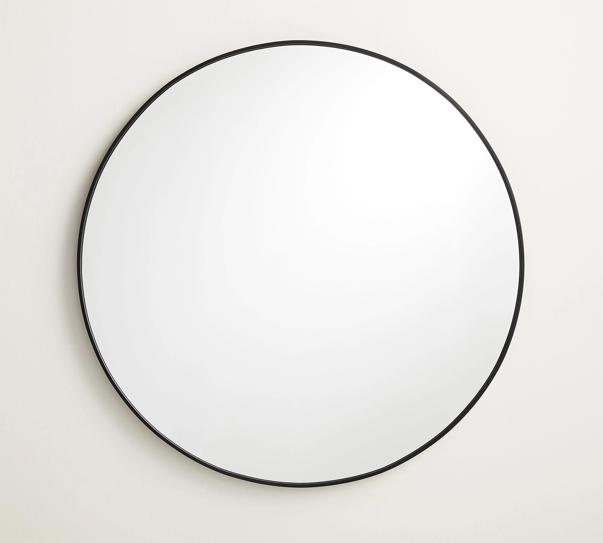 Luxury Hotel Bathroom Vanity Washroom Mirror Circle Mirror Round Wall Metal Frame Mirror