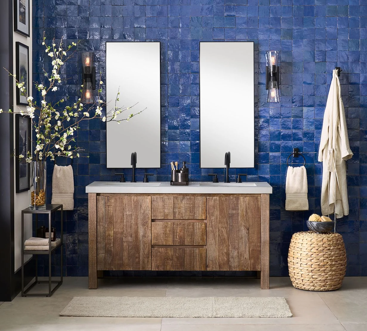 Square Bathroom Door Mirror Vanity Square Wall Mount Bathroom Mirror