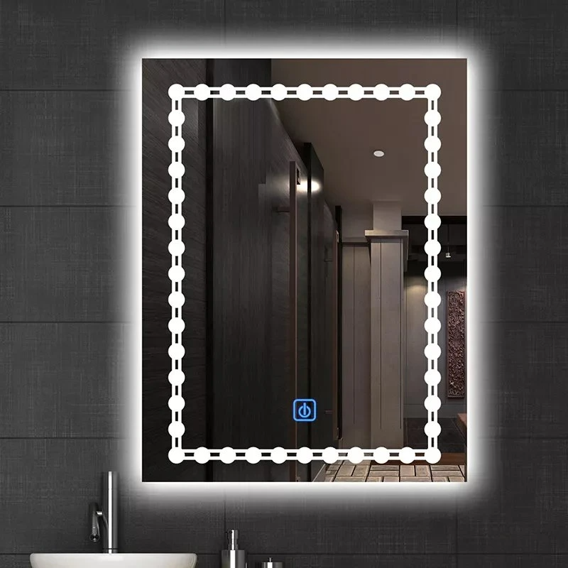 Multifunctional Detachable Design Customized Simple Bath Mirror with LED Light up Bathroom Mirrors Frameless LED Mirror