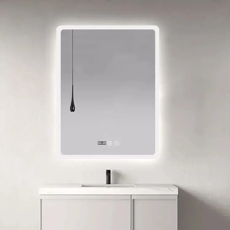 LED Bathroom Mirror Speaker Music with Makeup Smart Lighted LED Mirror Touch Screen